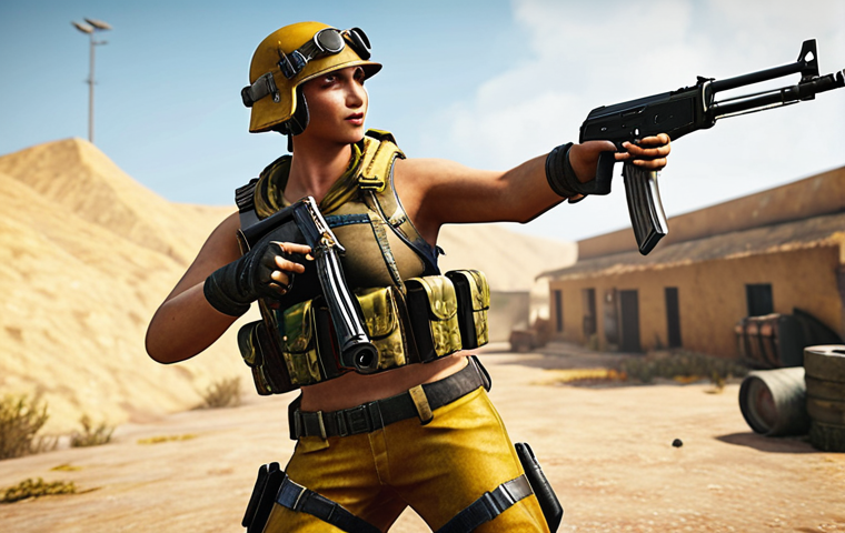 **A PUBG character wearing a "Golden Dragon" AKM skin and a "Commando" outfit, celebrating a victory with a dance emote.** (Focus on showcasing the unique cosmetic items from the Season Pass)